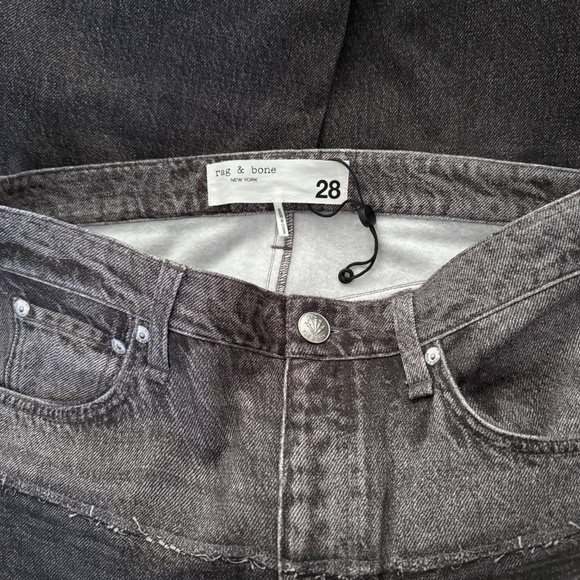 Rag & Bone Miramar Fleece Terry Sofie Wide Leg Sweatpants Jeans Charlize 28 NWOT - Picture 7 of 9